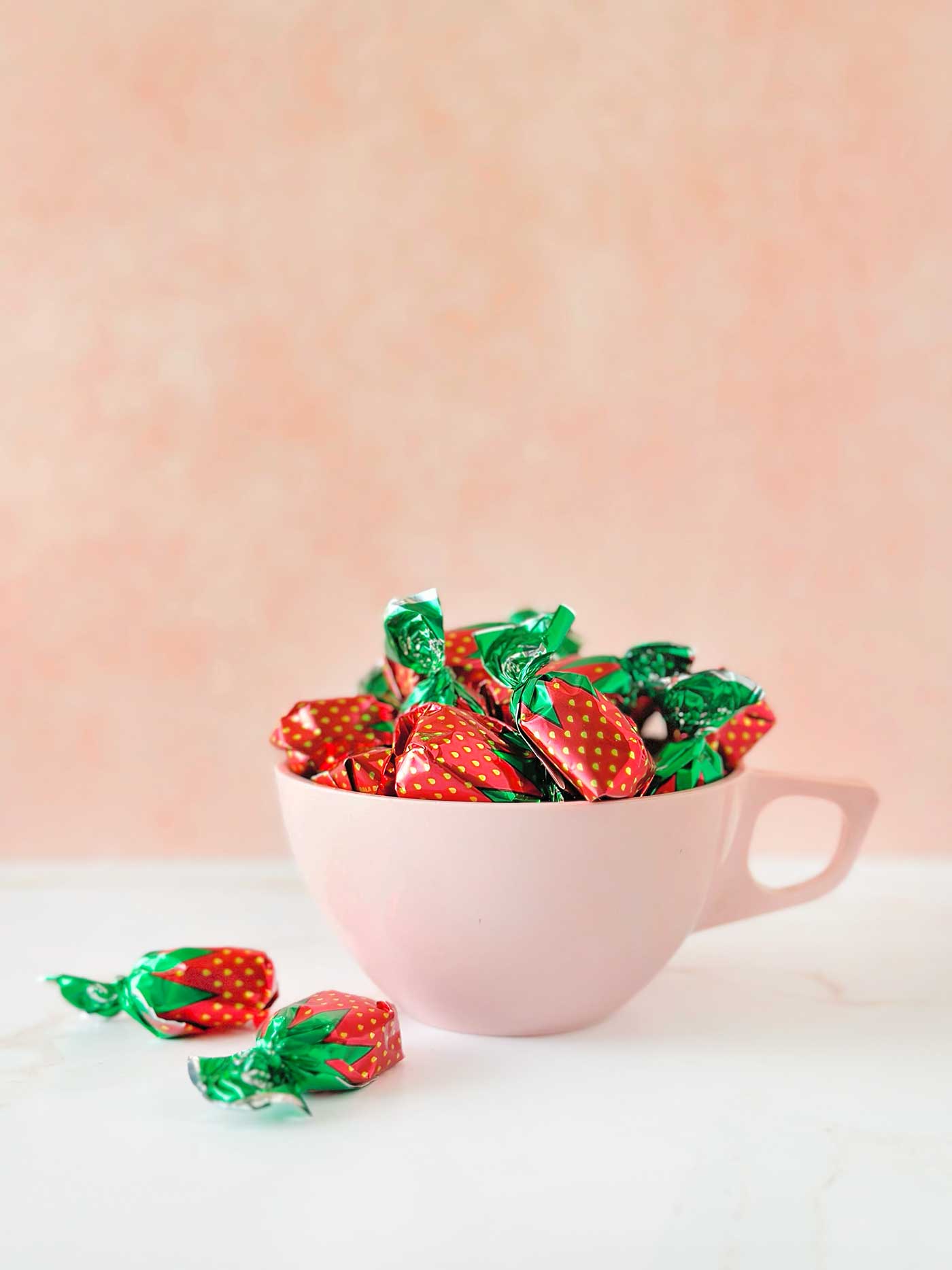 Strawberry Filled Hard Candy