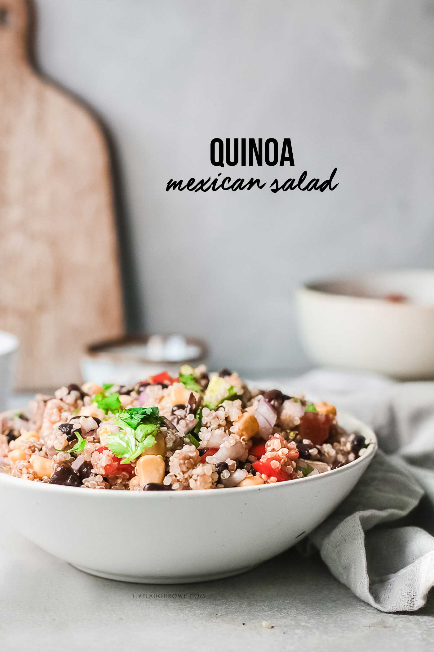 Styled Mexica Quinoa Salad