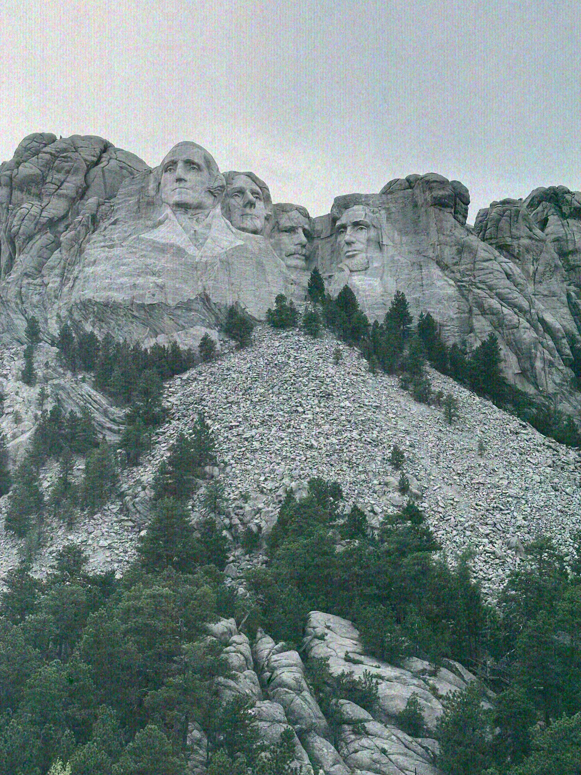 Mount Rushmore from a Distance